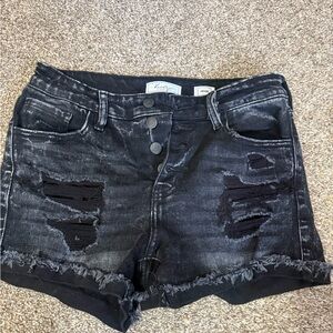 Buckle black Jena shorts size 27